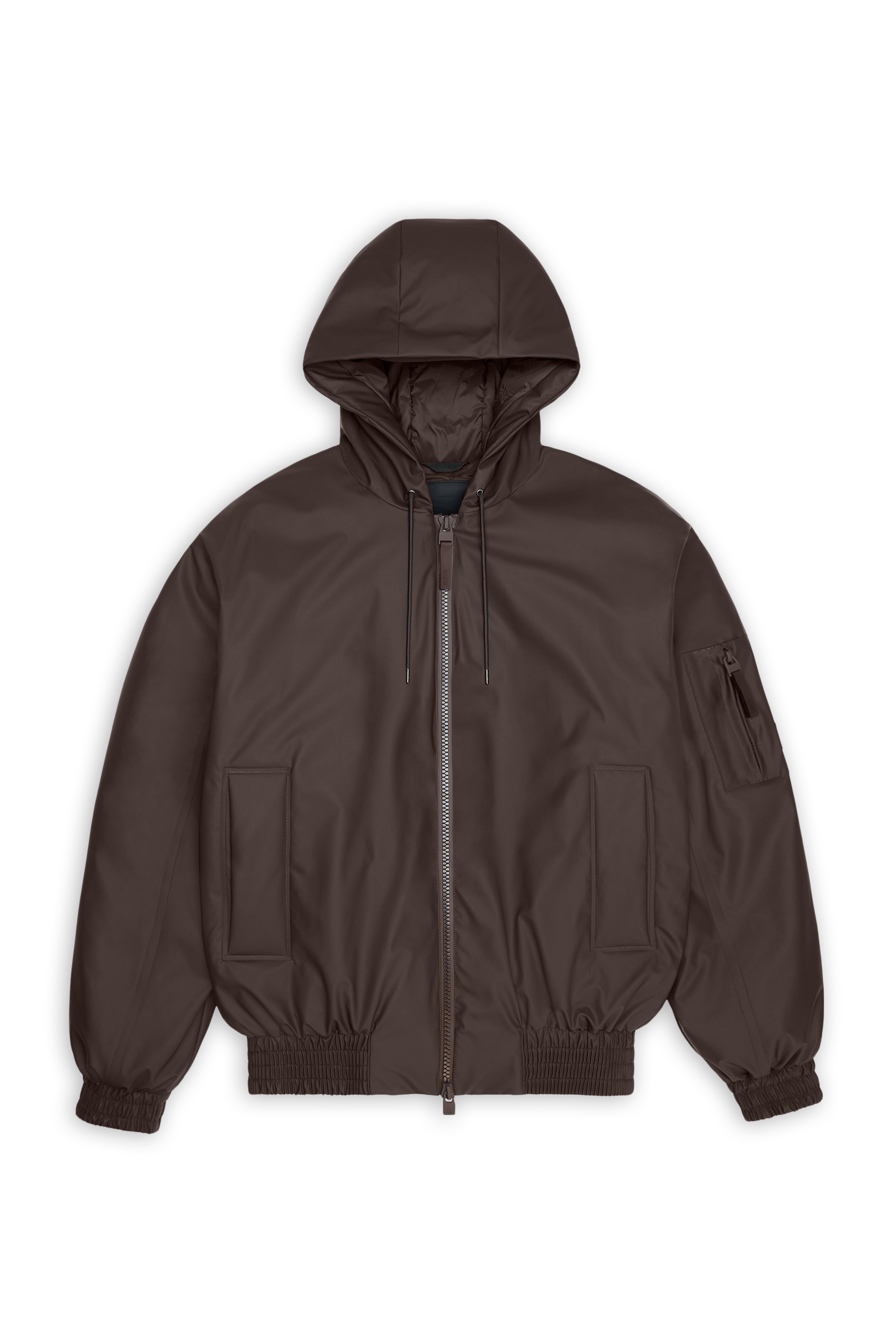 RAINS Lohja Insulated Bomber Jacket Bark Jacket