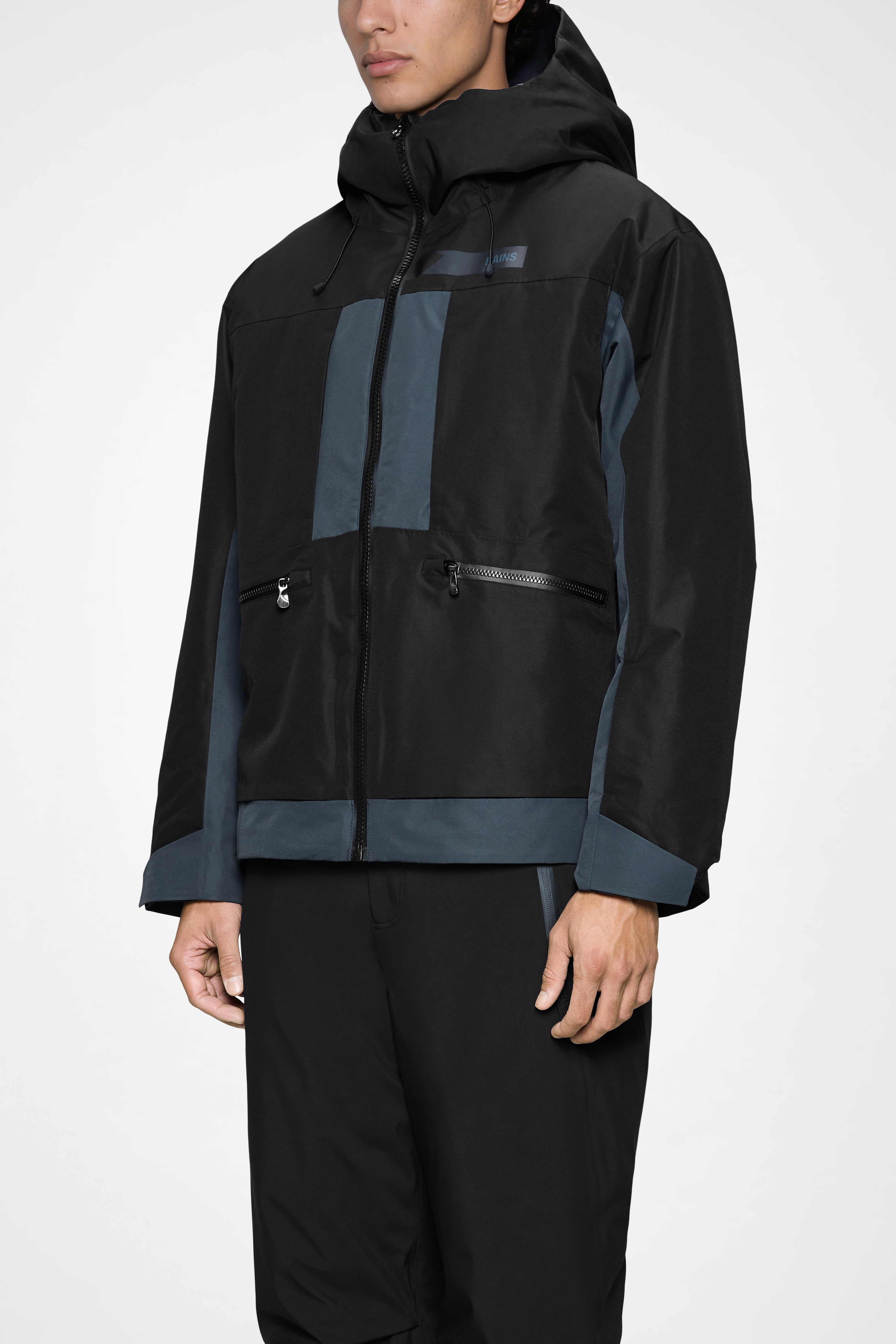RAINS Niseko Ski Jacket Black Onyx Jacket